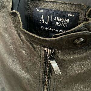 Emporio Armani
Leather Jacket dark blue